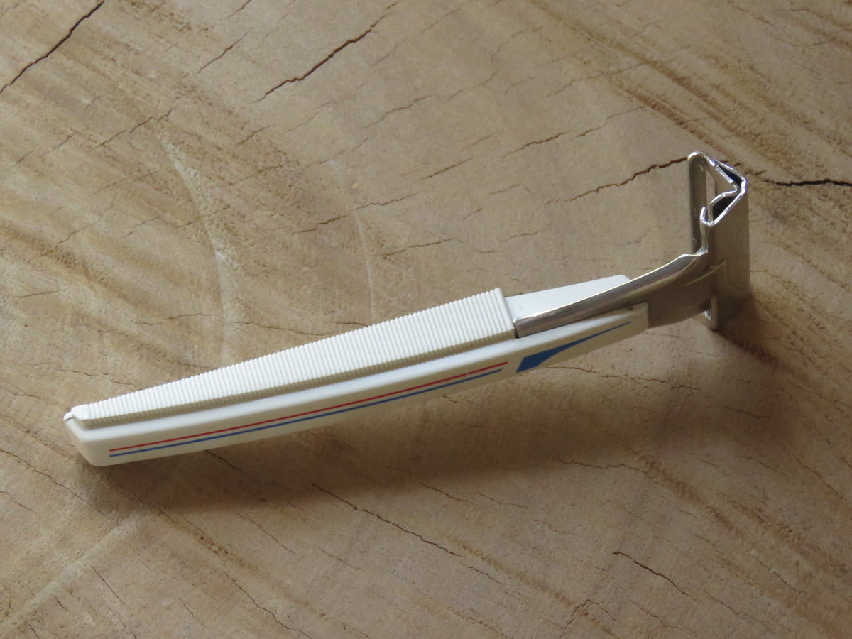 Rasoir Vintage SCHICK INJECTOR Neuf Avec 10 Lames Platine - Pour Hommes - Style Rétro