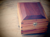 Shaving box (Teak and Mahogany)