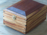 Shaving box (Teak and Mahogany)