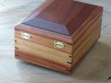 Shaving box (Teak and Mahogany)