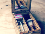 Shaving box (Unknown wood)