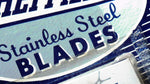 Sheffield stainless vintage double edged blades for safety razor
