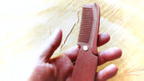 Foldable hair comb - Bundubeard