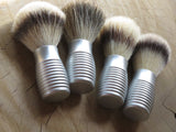 Aluminium 'Hive' shaving Brush