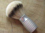 Aluminium 'Hive' shaving Brush