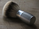 Aluminium 'Hive' shaving Brush