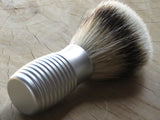 Aluminium 'Hive' shaving Brush