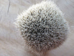 Aluminium 'Hive' shaving Brush