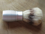 Aluminium 'Hive' shaving Brush