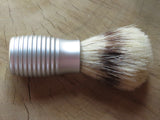 Aluminium 'Hive' shaving Brush