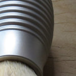 Aluminium 'Hive' shaving Brush