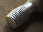 Aluminium 'Hive' shaving Brush