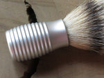 Aluminium 'Hive' shaving Brush