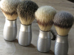 Aluminium 'Hive' shaving Brush