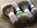 Aluminium 'Hive' shaving Brush