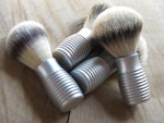 Aluminium 'Hive' shaving Brush