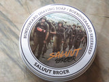 Saluut Broer shaving soap and balm