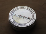 'Spicy passage' shaving soap and aftershave products.