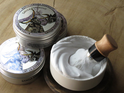 Sanga Symphony shaving soap - Bundubeard