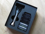 Feather Butler F System cartridge razor