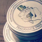 Fragrance free aftershave balm