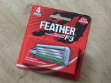 Feather Butler F System cartridge razor