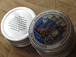 The Spicy Trio shaving soaps and post shave balm series