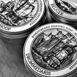 The Spicy Trio shaving soaps and post shave balm series