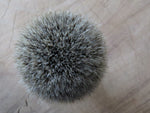 Aluminium knurl shaving brush