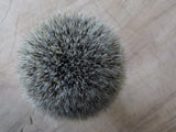 Aluminium knurl shaving brush