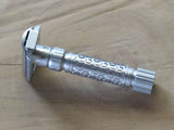 Pearl Flexi adjustable open comb razor