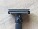 Pearl Flexi adjustable solid bar razor. Black edition.