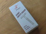 Pearl L-65 semi slant safety razor with stainless steel handle