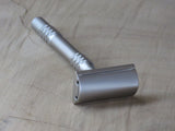 Pearl L-65 semi slant safety razor with stainless steel handle