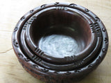 Mpingo Lathering bowl/shaving soap bowl