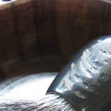 Mpingo Lathering bowl/shaving soap bowl