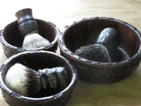 Mpingo Lathering bowl/shaving soap bowl