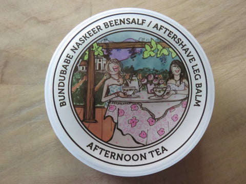 Bundubabe 'Afternoon tea' aftershave leg balm for ladies