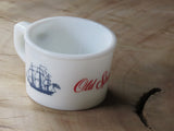 Old Spice shaving mug. '6' Made in Belgium