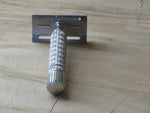 The META-4 Safety Razor | Flare Tip Series | 316 L Stainless | Clog Proof (UR17)