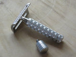 The META-4 Safety Razor | Flare Tip Series | 316 L Stainless | Clog Proof (UR17)
