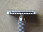 The META-4 Safety Razor | Flare Tip Series | 316 L Stainless | Clog Proof (UR17)