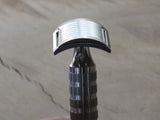 The META-4 Safety Razor | Flare Tip Series | 316 L Stainless | Clog Proof (UR17)