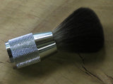 Bundu Brush in Aluminium with synthetic knot
