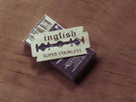 Inglish double edged blades