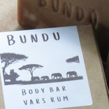 'Bundu' Body soap 130g (fits square aluminium soap box)