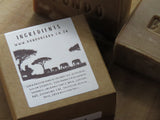'Bundu' Body soap 130g (fits square aluminium soap box)