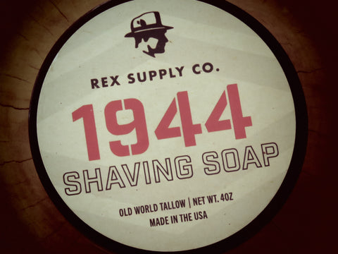 Rex Supply Co 1944 shaving soap