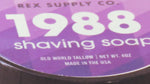 Rex Supply Co 1988 shaving soap