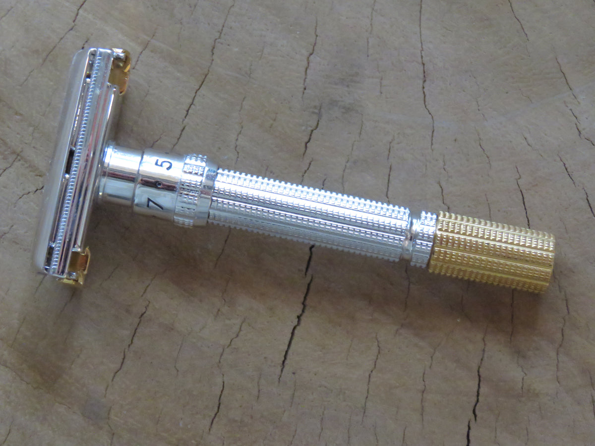 Prospector Edition Tech Razor Gillette Slim adjustable Prospector edition – Bundubeard